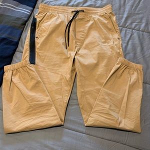 American Eagle Khaki Flex Joggers